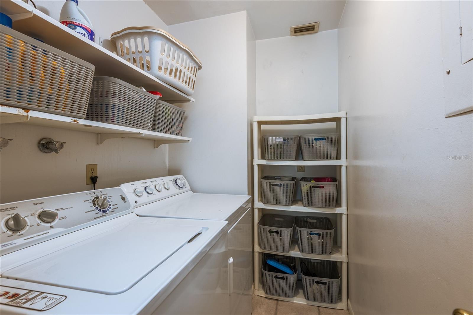 iInside laundry room.