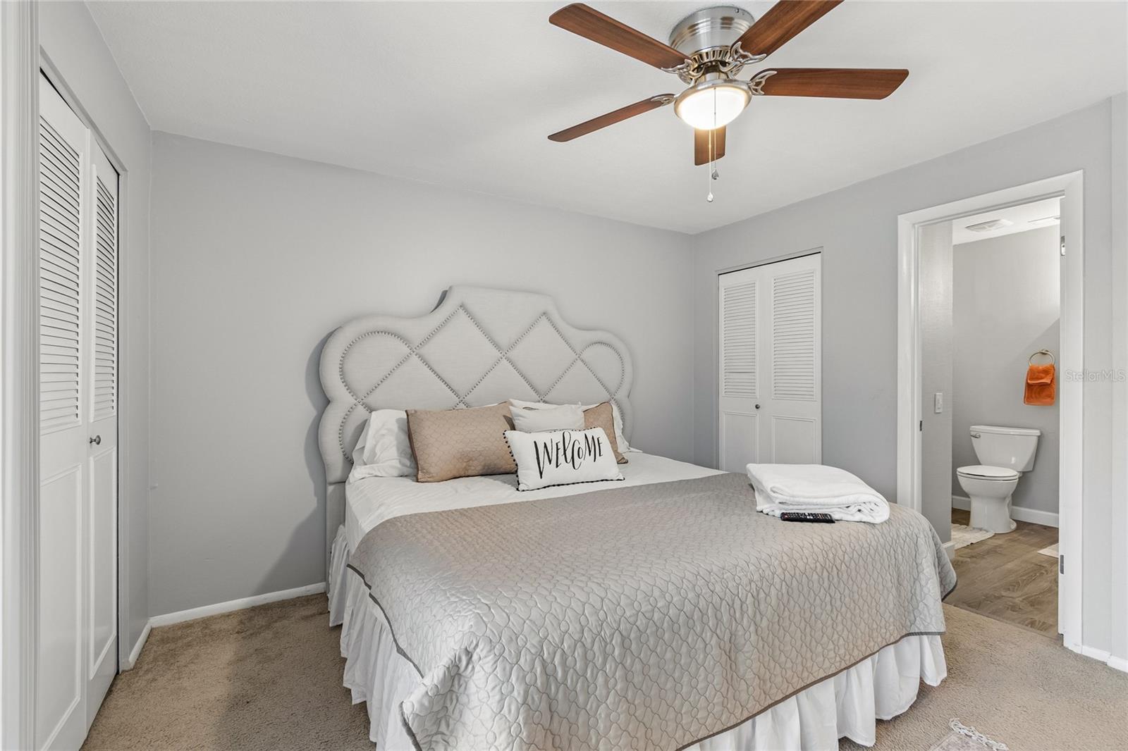 Primary Bedroom - Dual Closets