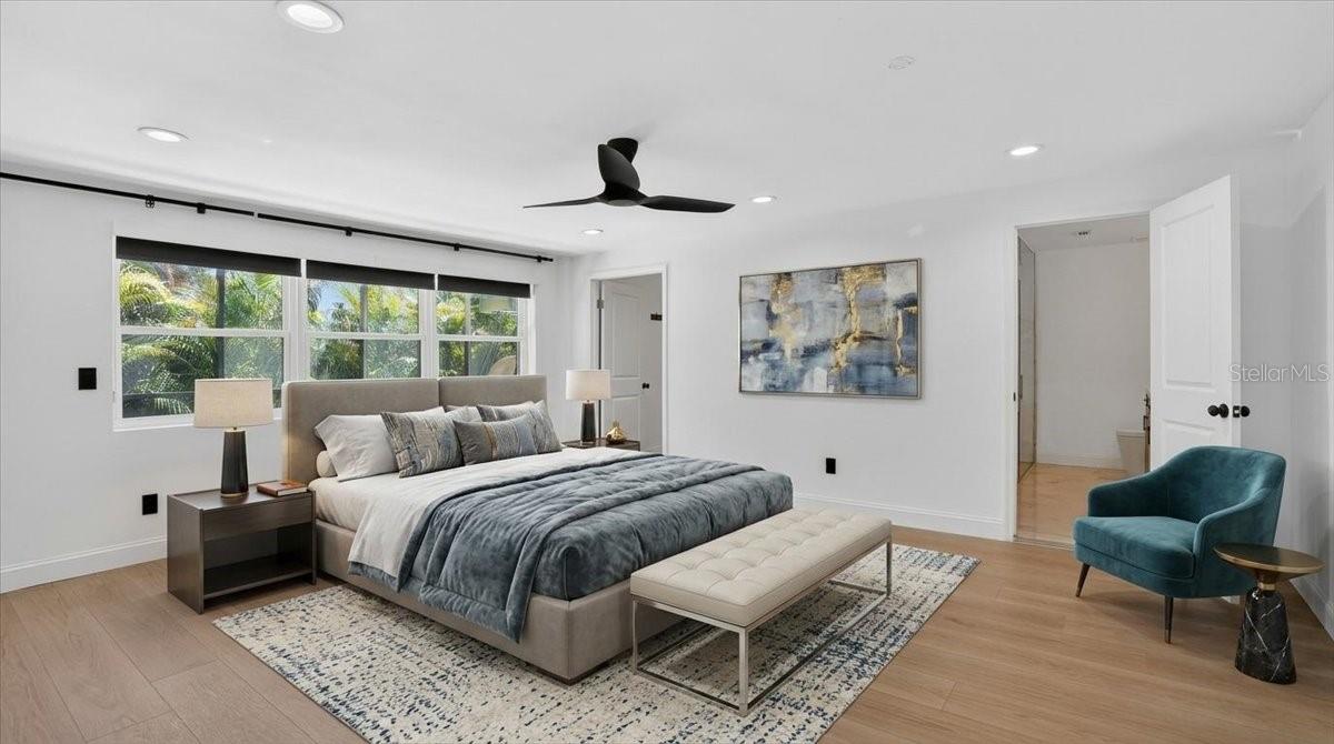 Virtually Stage Primary Bedroom