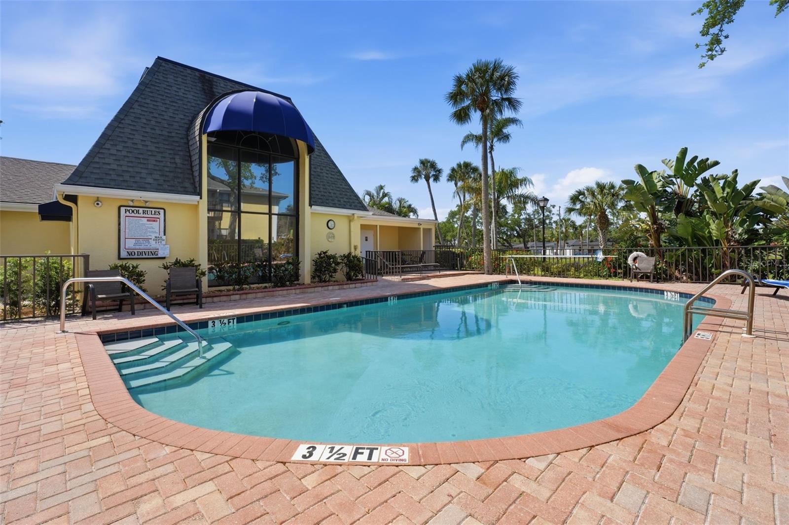 1 of 2 pools (by the clubhouse)