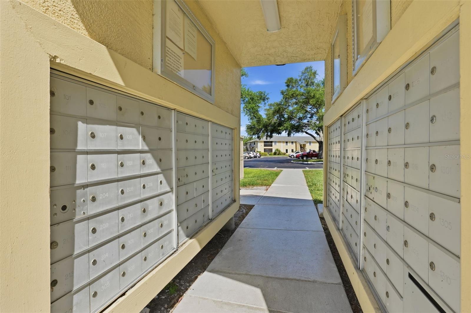 Mailbox area