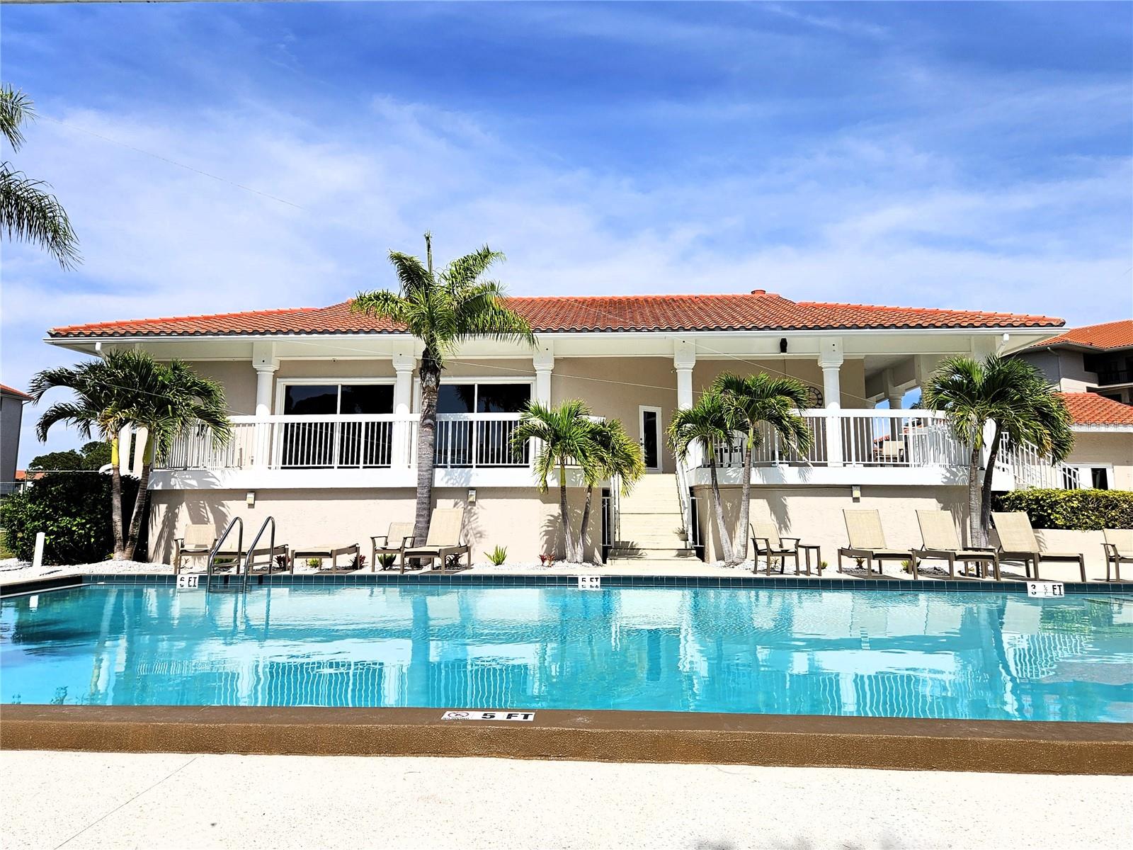 Main pool and Clubhouse