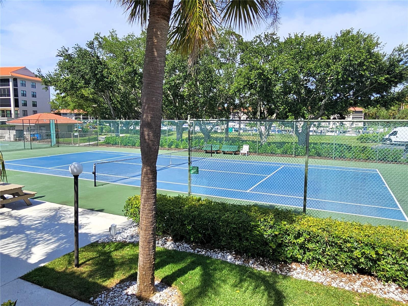 Tennis courts