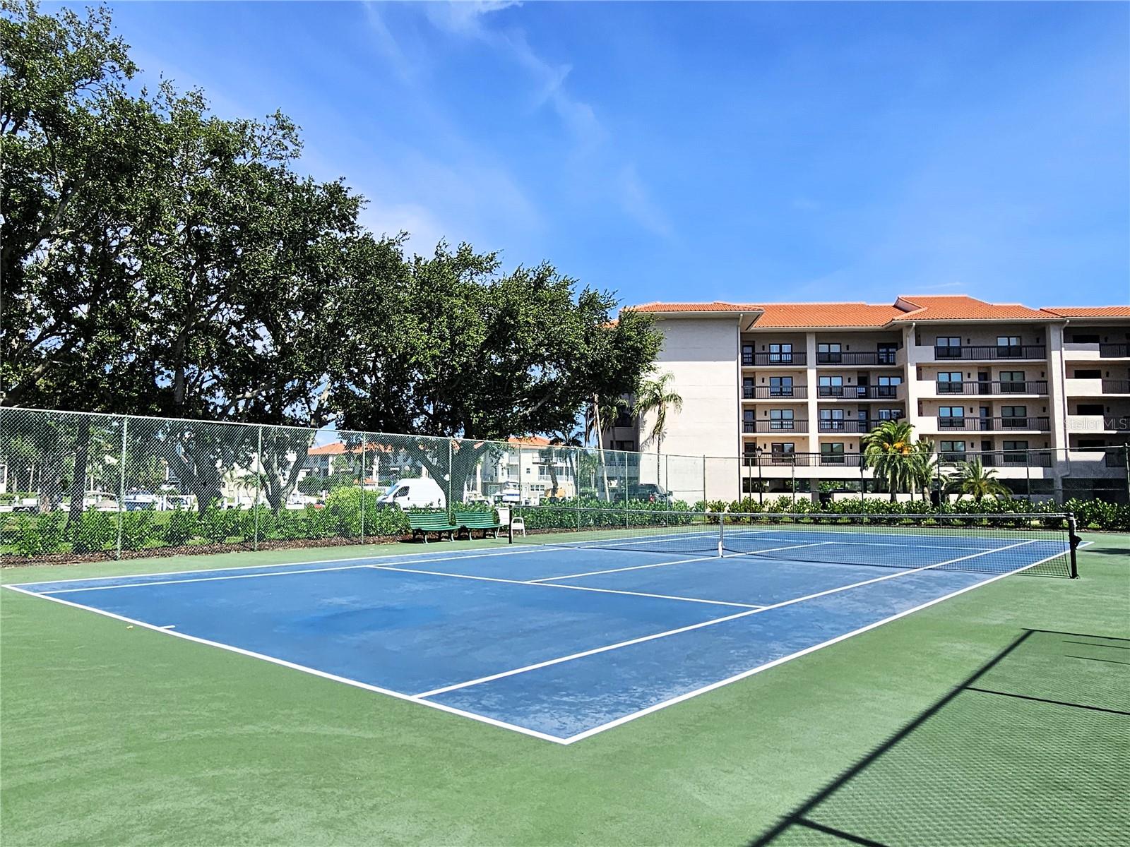 Tennis courts