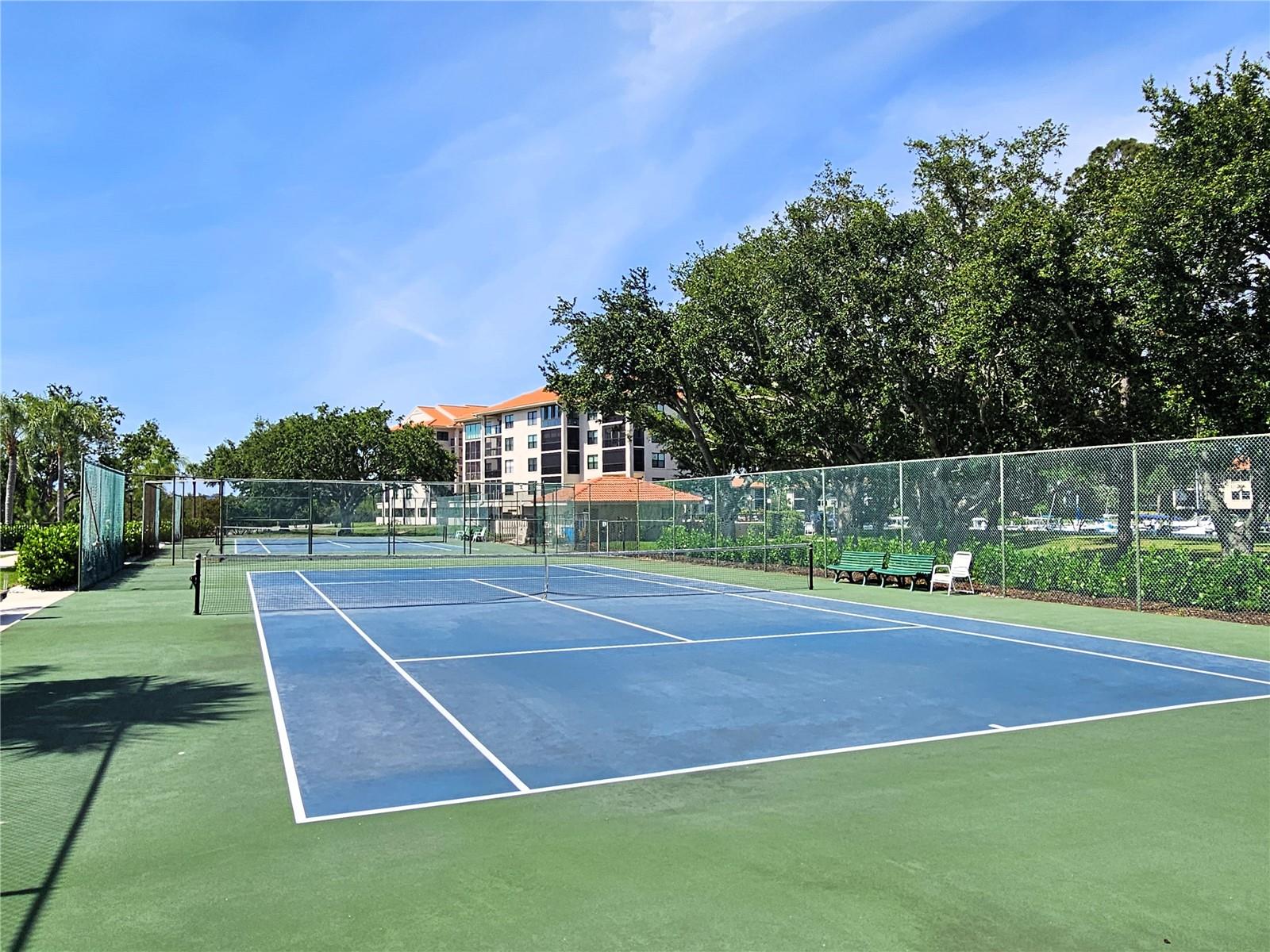 Tennis courts
