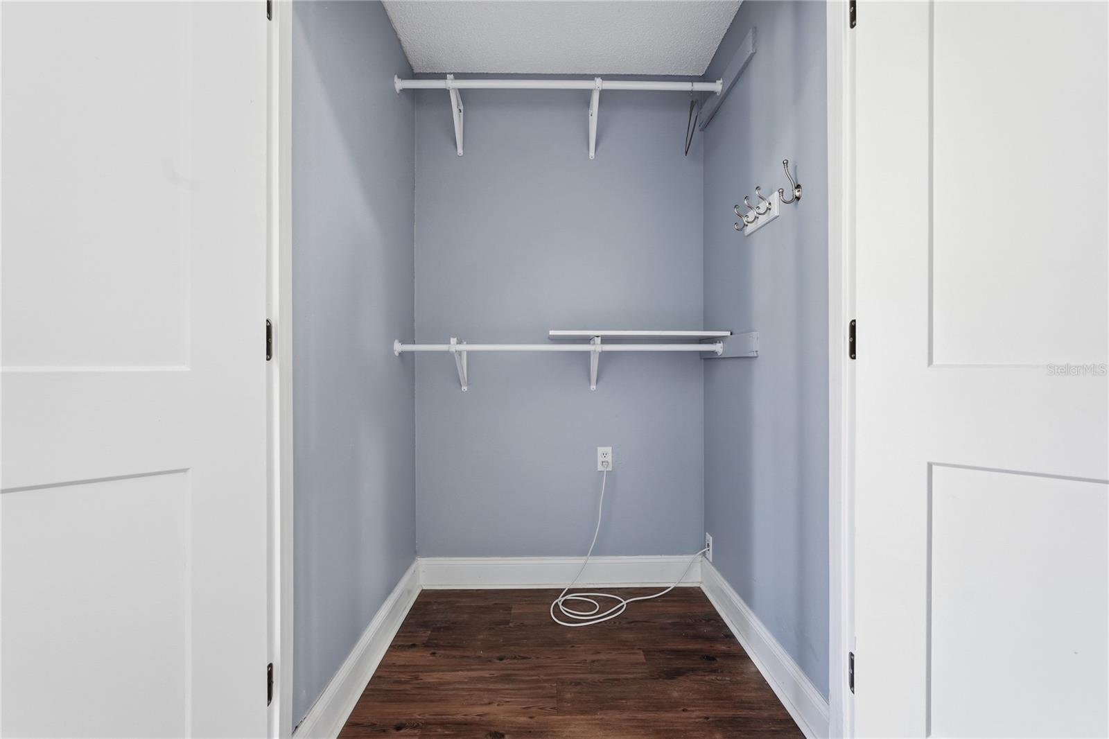 Primary Bedroom Walk in Closet One