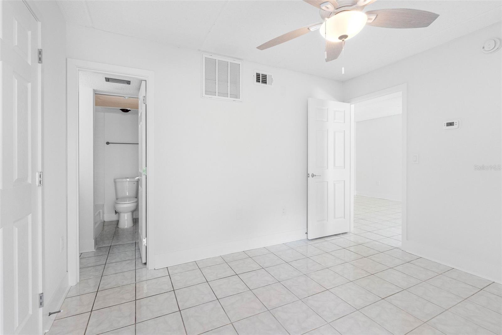 Bathroom off bedroom