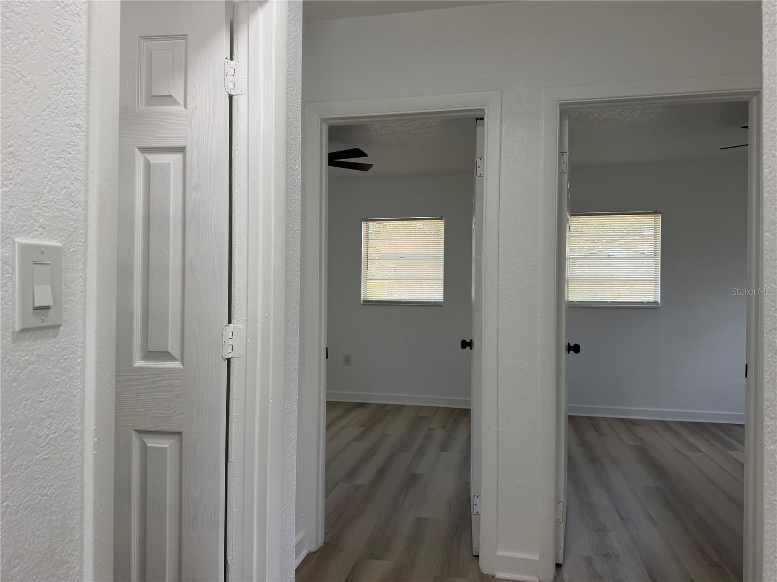 Hall to secondary Bedrooms & Bath