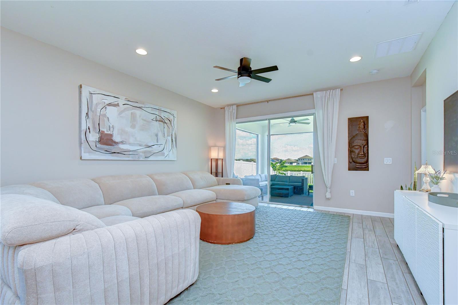 Open-concept living space designed for comfort and entertaining.