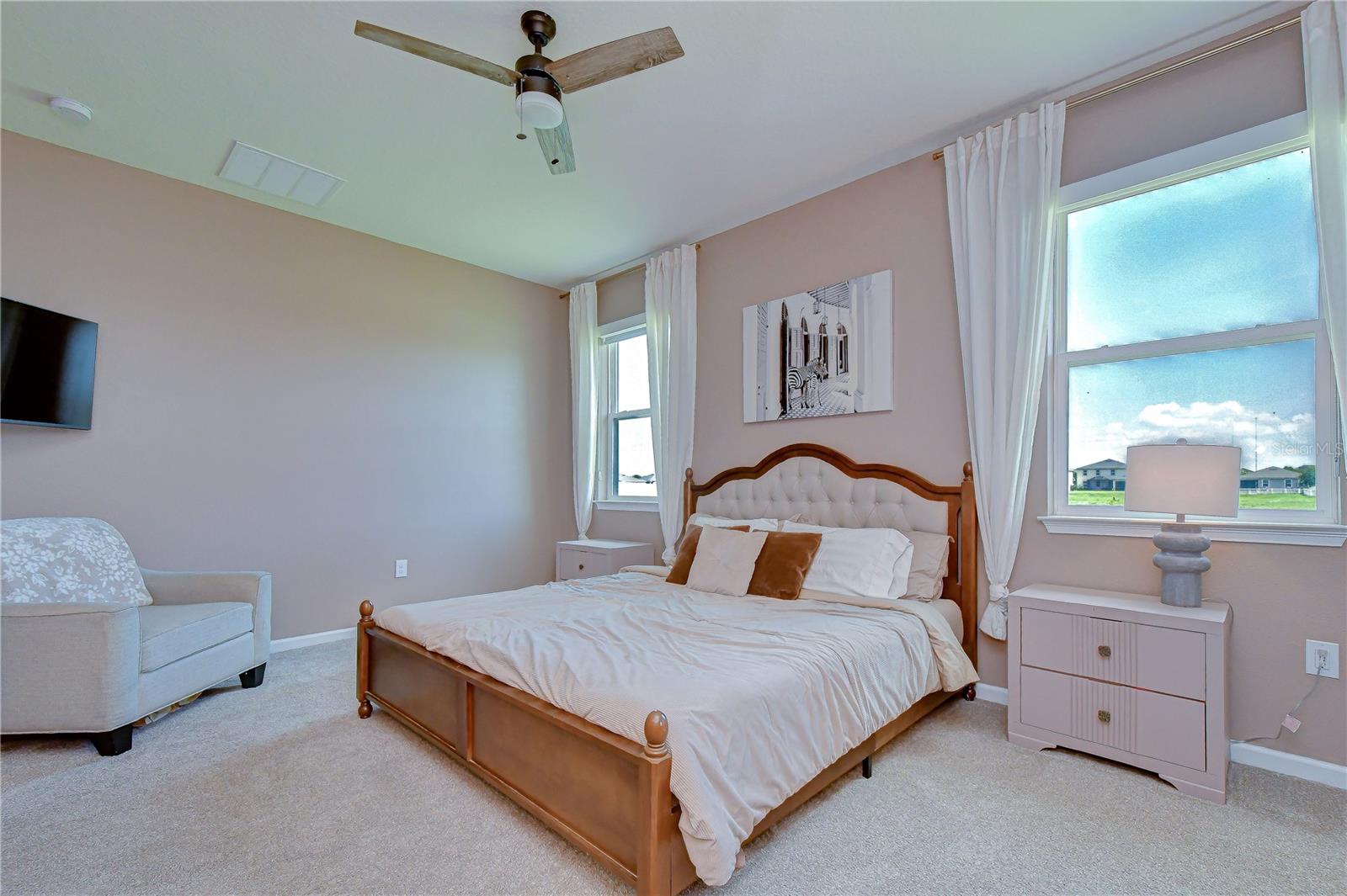 Comfortable layout with peaceful backyard views.