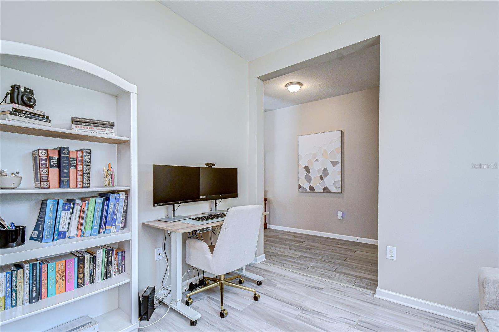 Flexible room ideal for office, study, or hobby space.