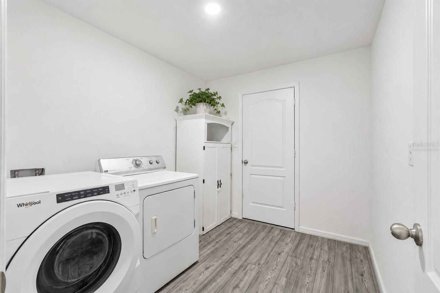 Laundry Room/ Virtually staged