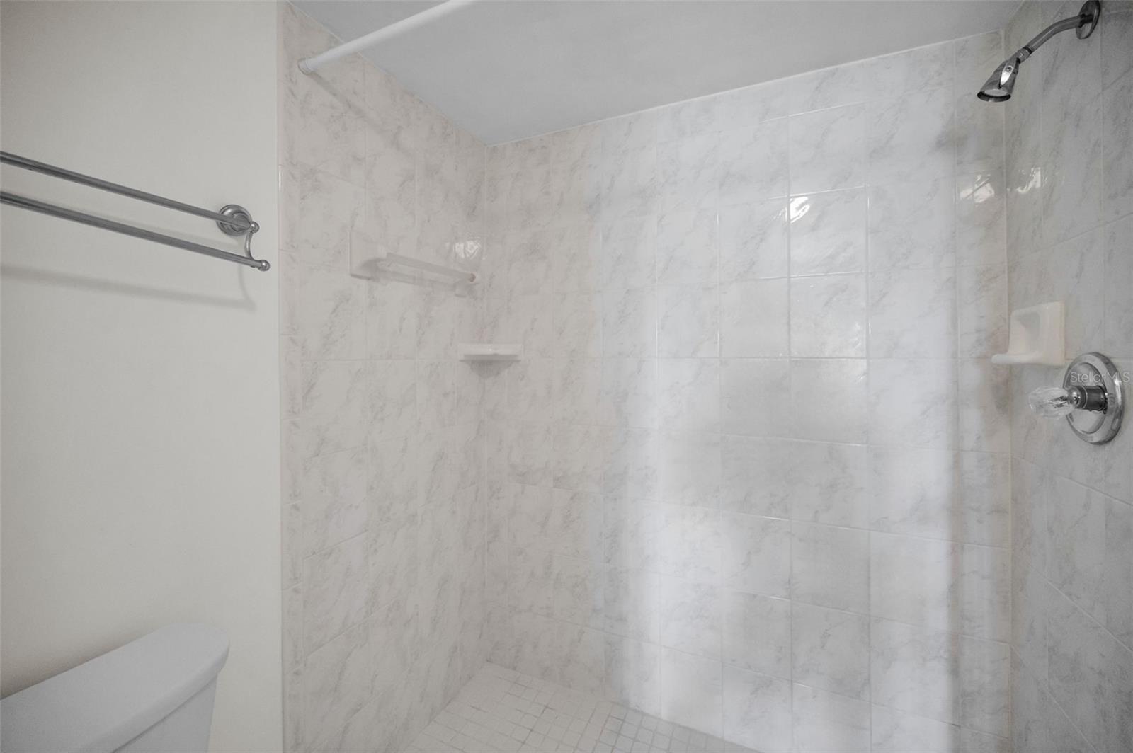 Primary shower.