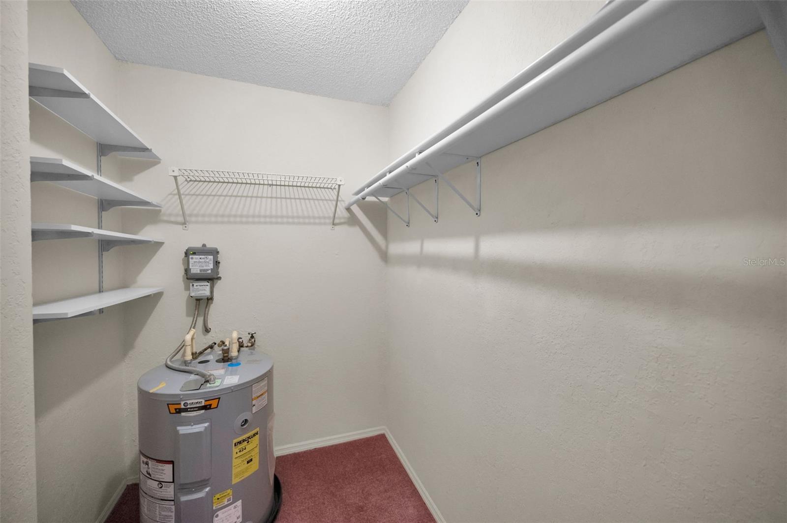 Guest bedroom closet.
