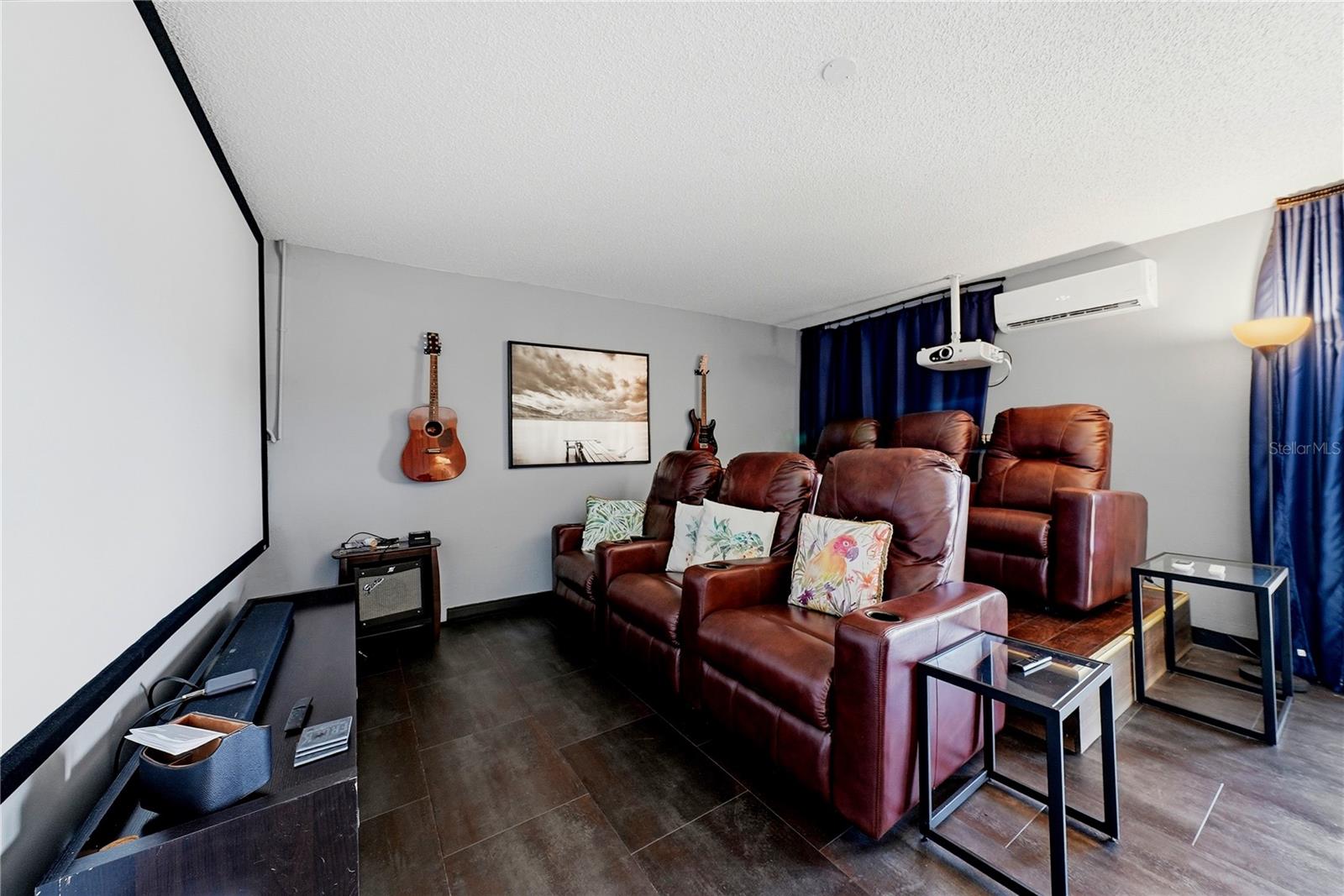 Home Theater Room on Ground Floor