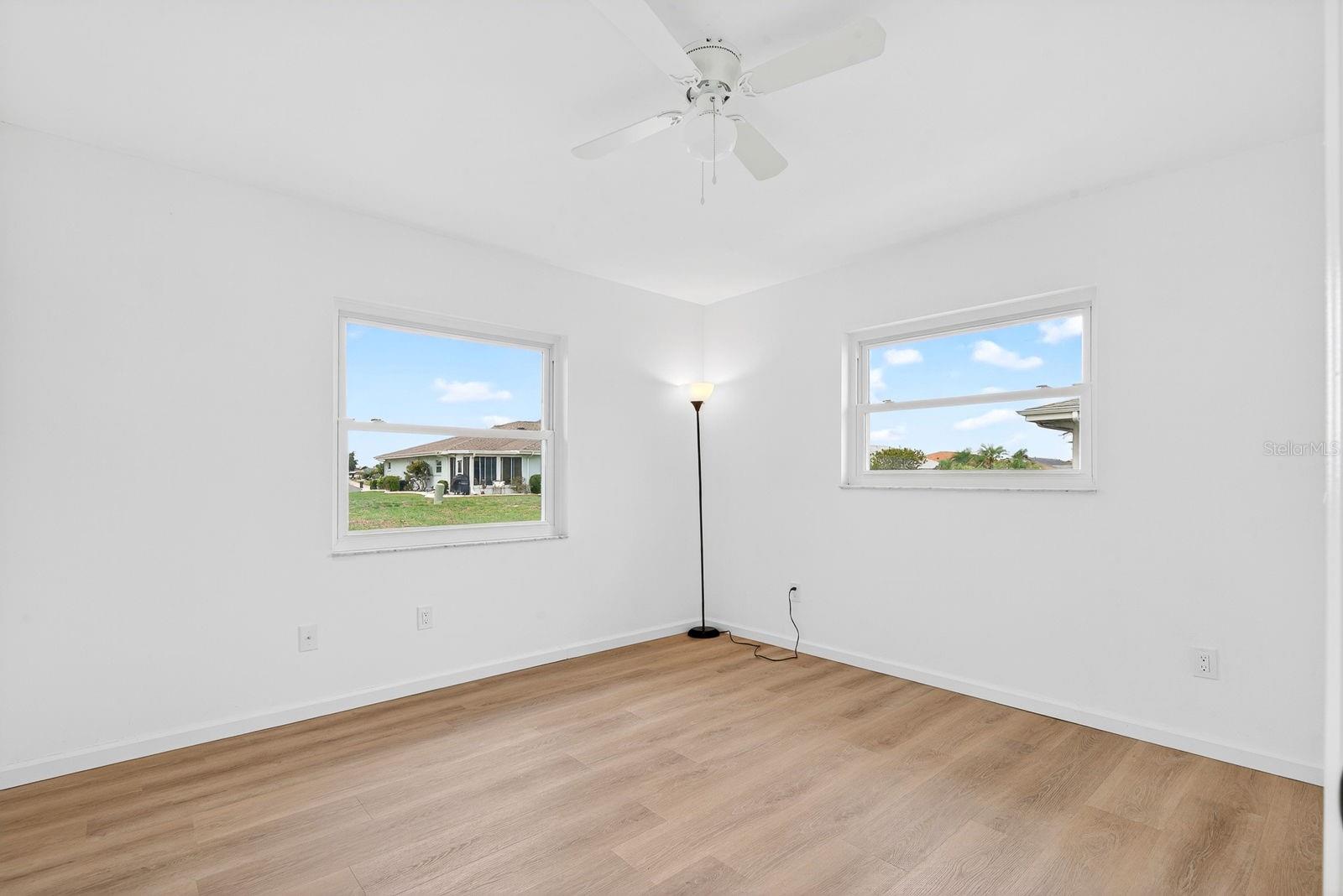 Spacious Guest Bedroom facing in