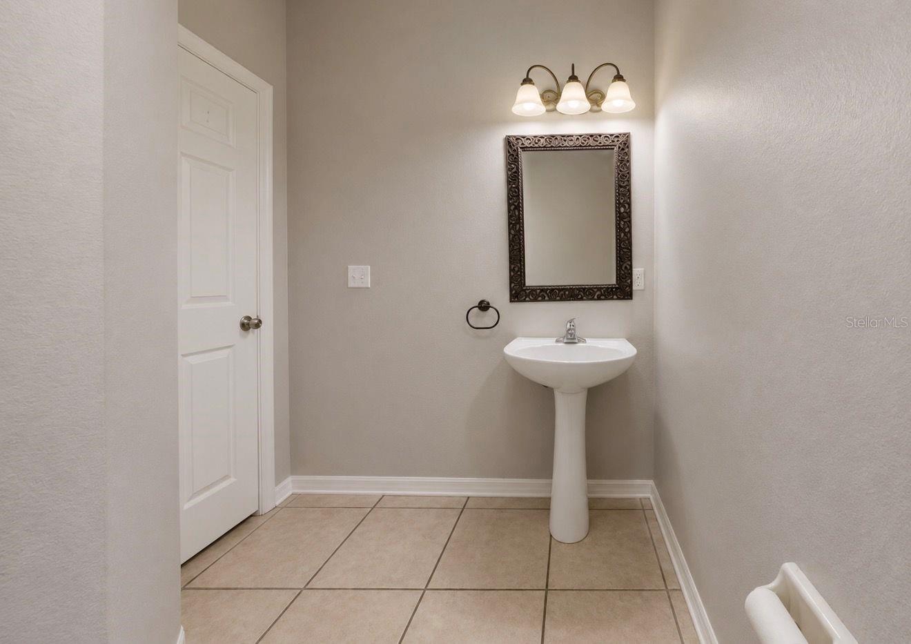 Half Bath First Floor
