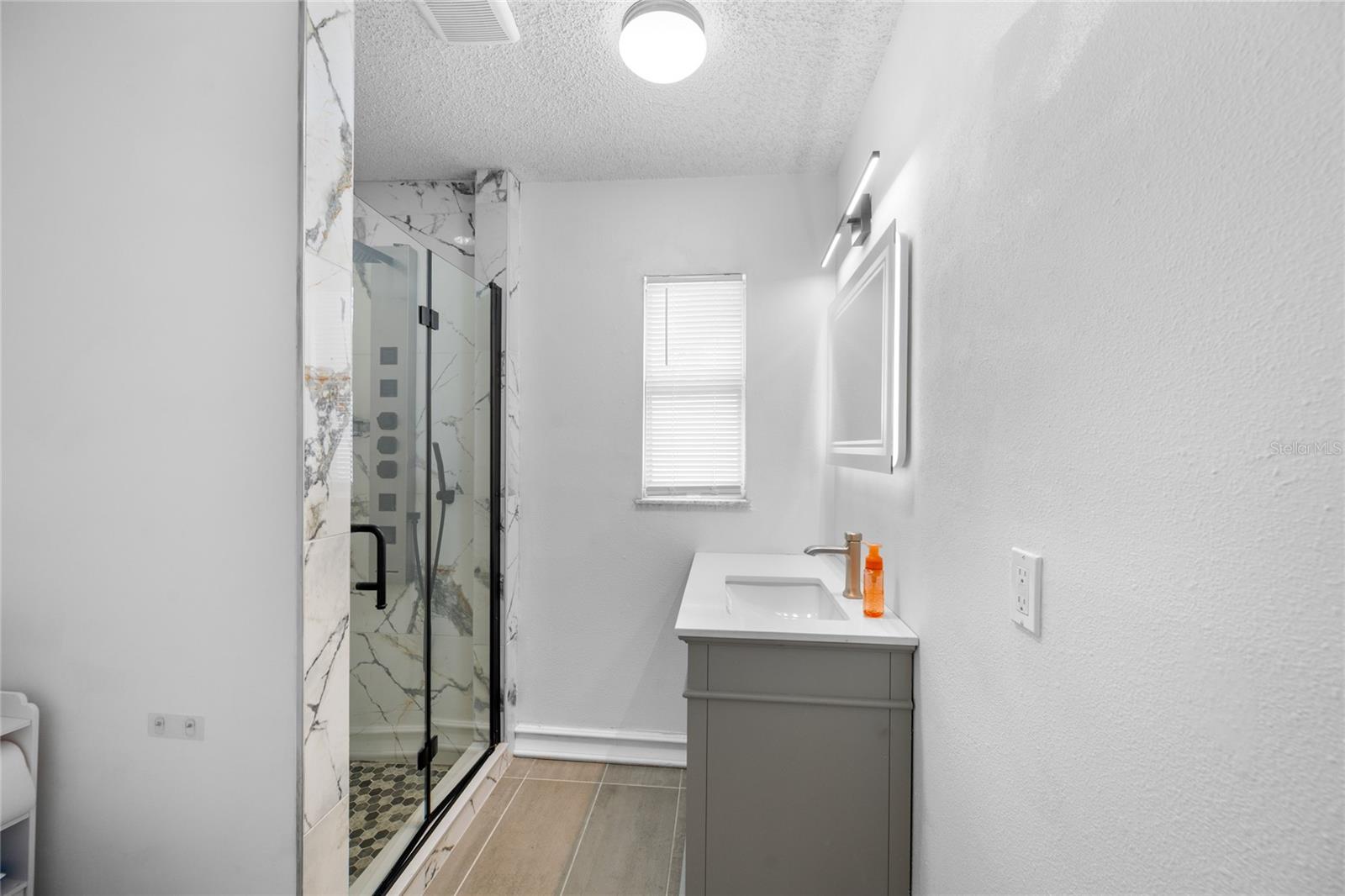 Gorgeous Primary bathroom with walk in shower