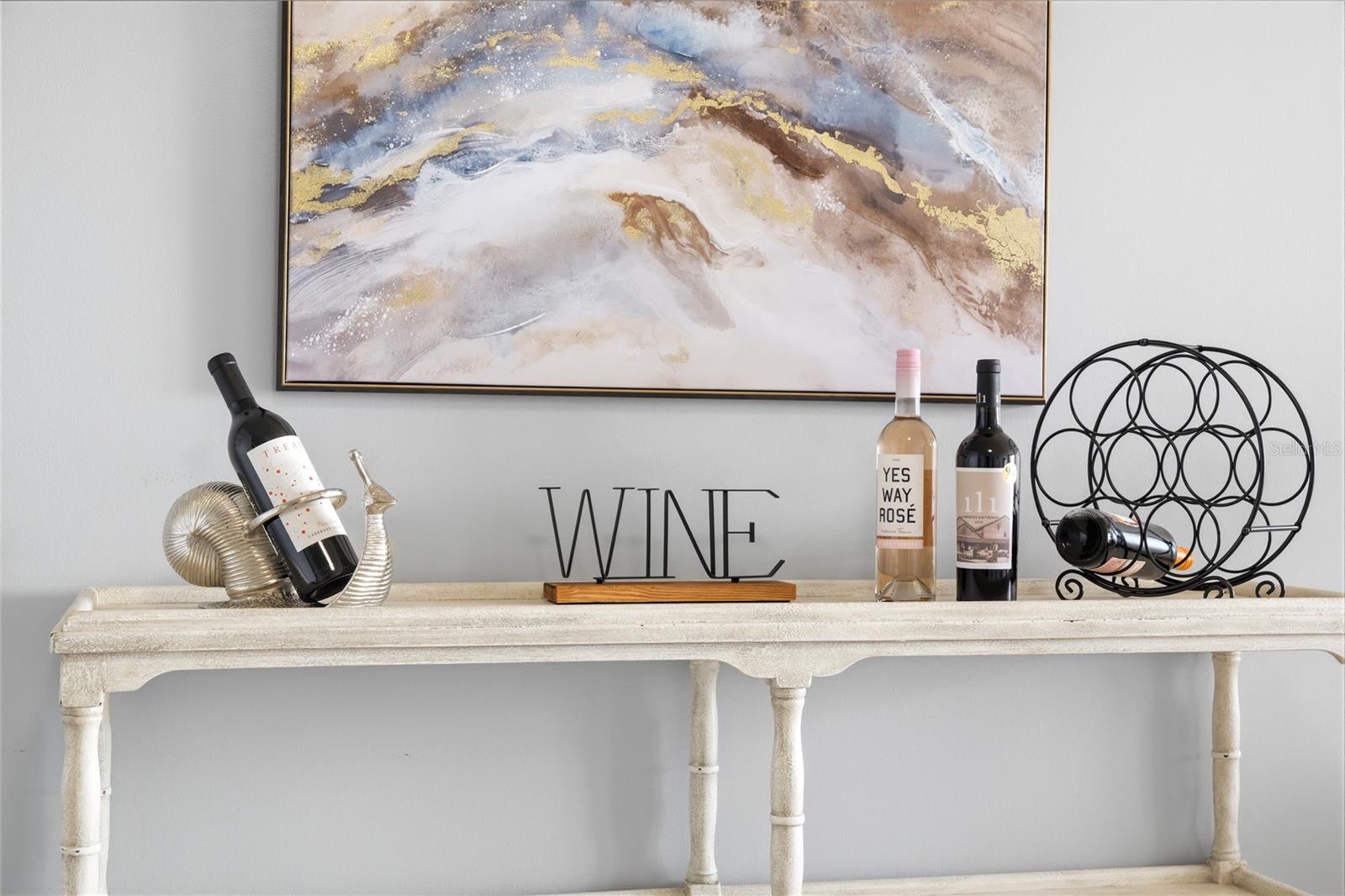 convenient spot for your wine tasting parties