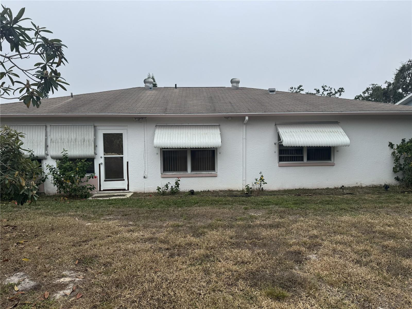 Rear of Home