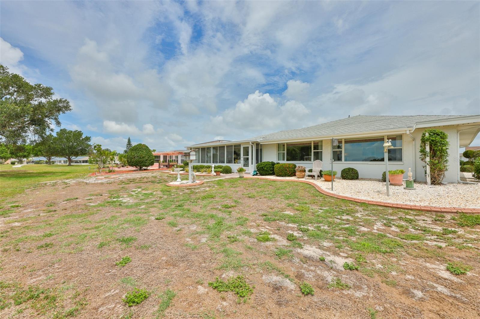 Rear Yard, Upgraded Concrete Curbing, Open Green Space