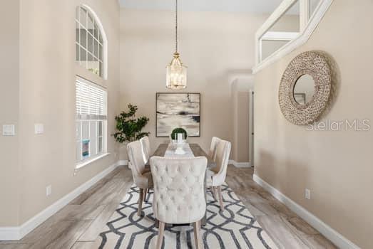 Formal dining room