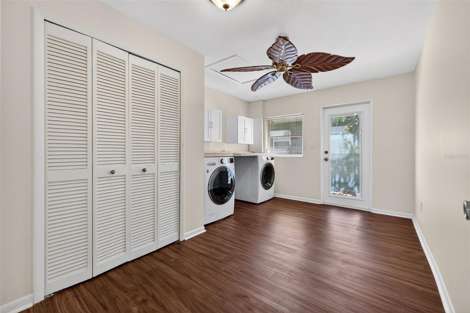 Large laundry room