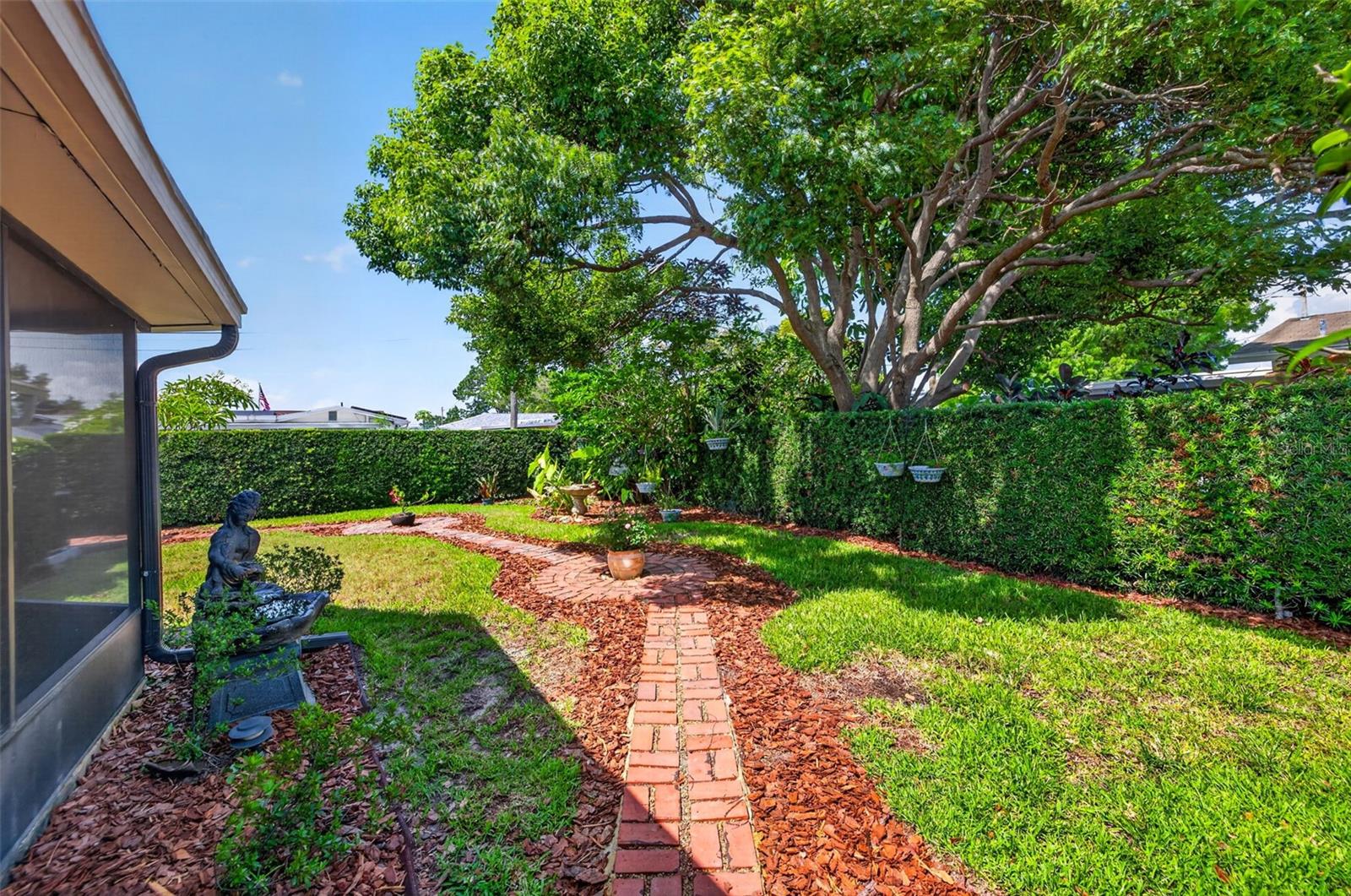 Private backyard sanctuary