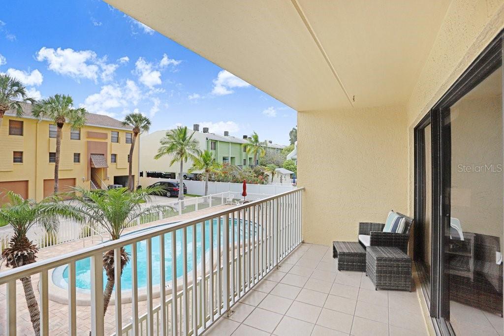 Balcony off of Main Living Room Area