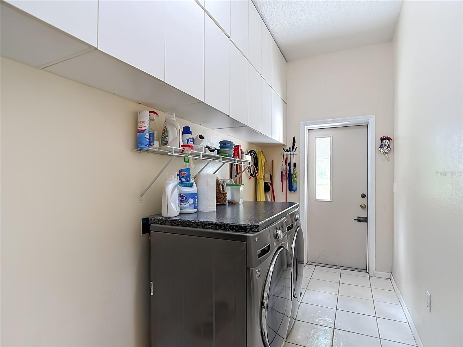 Huge laundry room