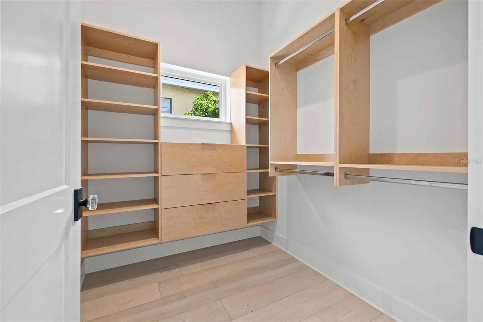 Built in closets