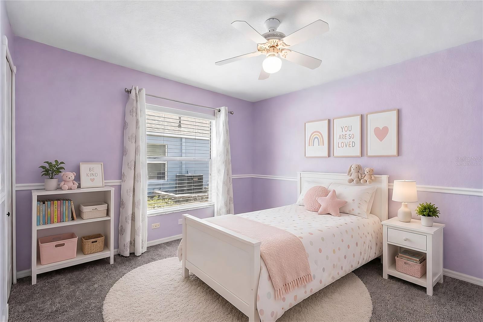 virtually staged - Bedroom 3