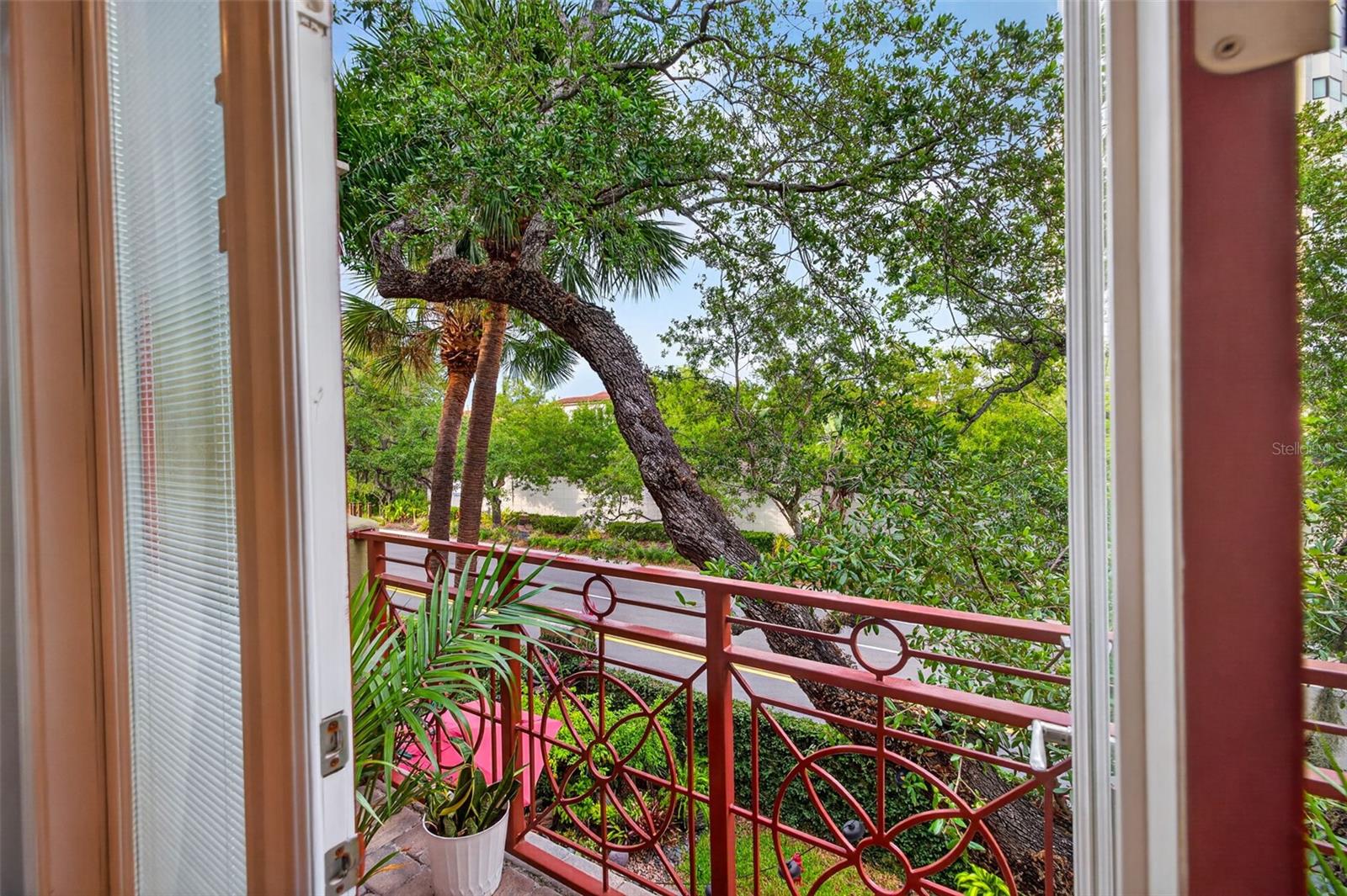 Juliet Balcony in the Primary Bedroom