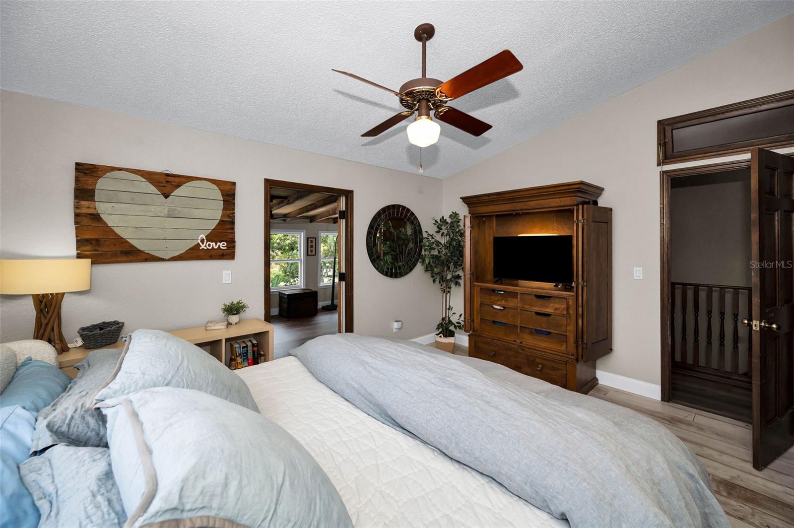 Guest Room #3 with entrance into bonus room