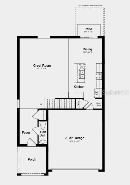 Additional Highlights Include: refrigerator, top load washer and dryer, extended LVP flooring on main level, and window blinds throughout the whole house.