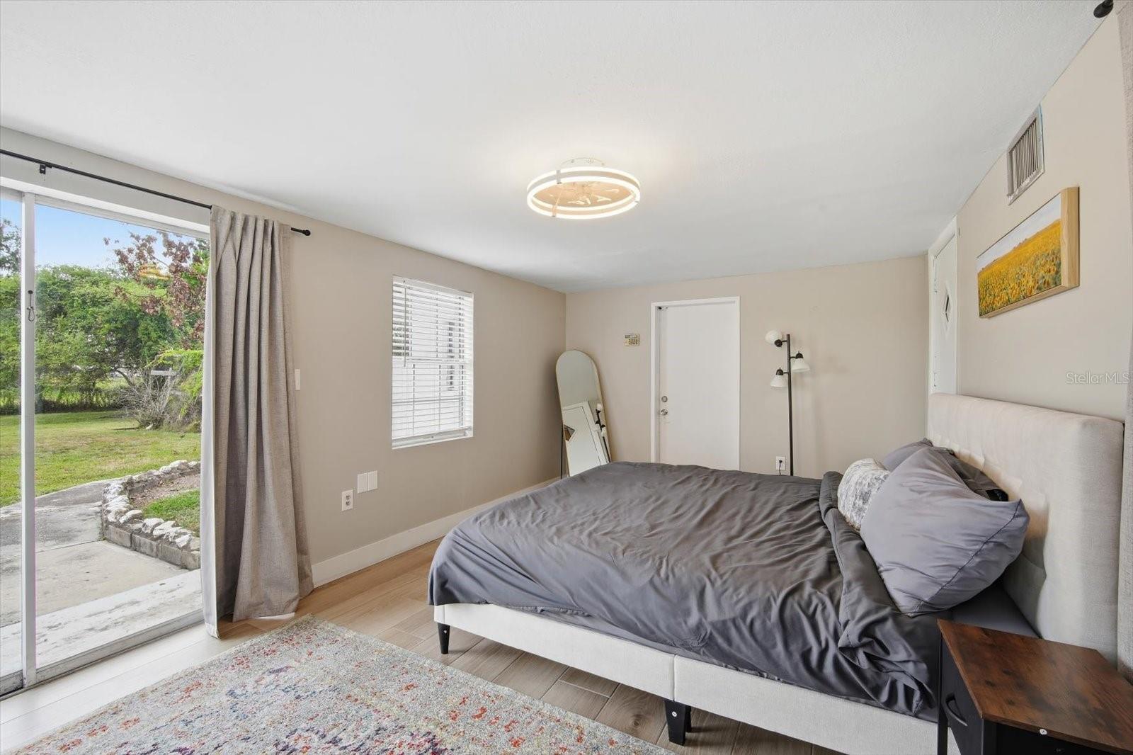 Flex space currently being used as primary bedroom