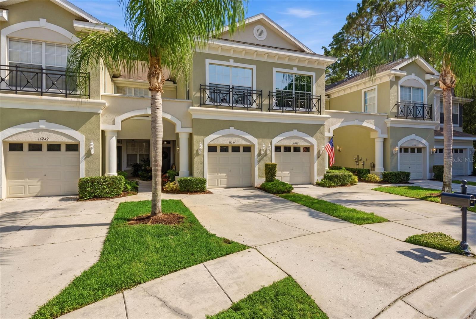 A gated pool community in A-rated school district
