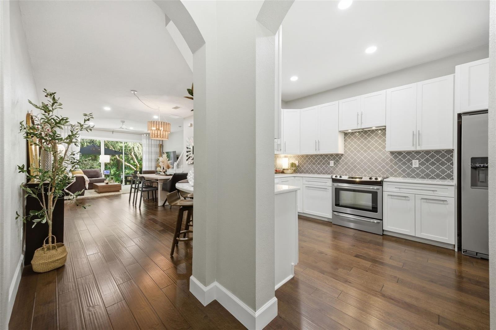 Beautiful open floor-plan