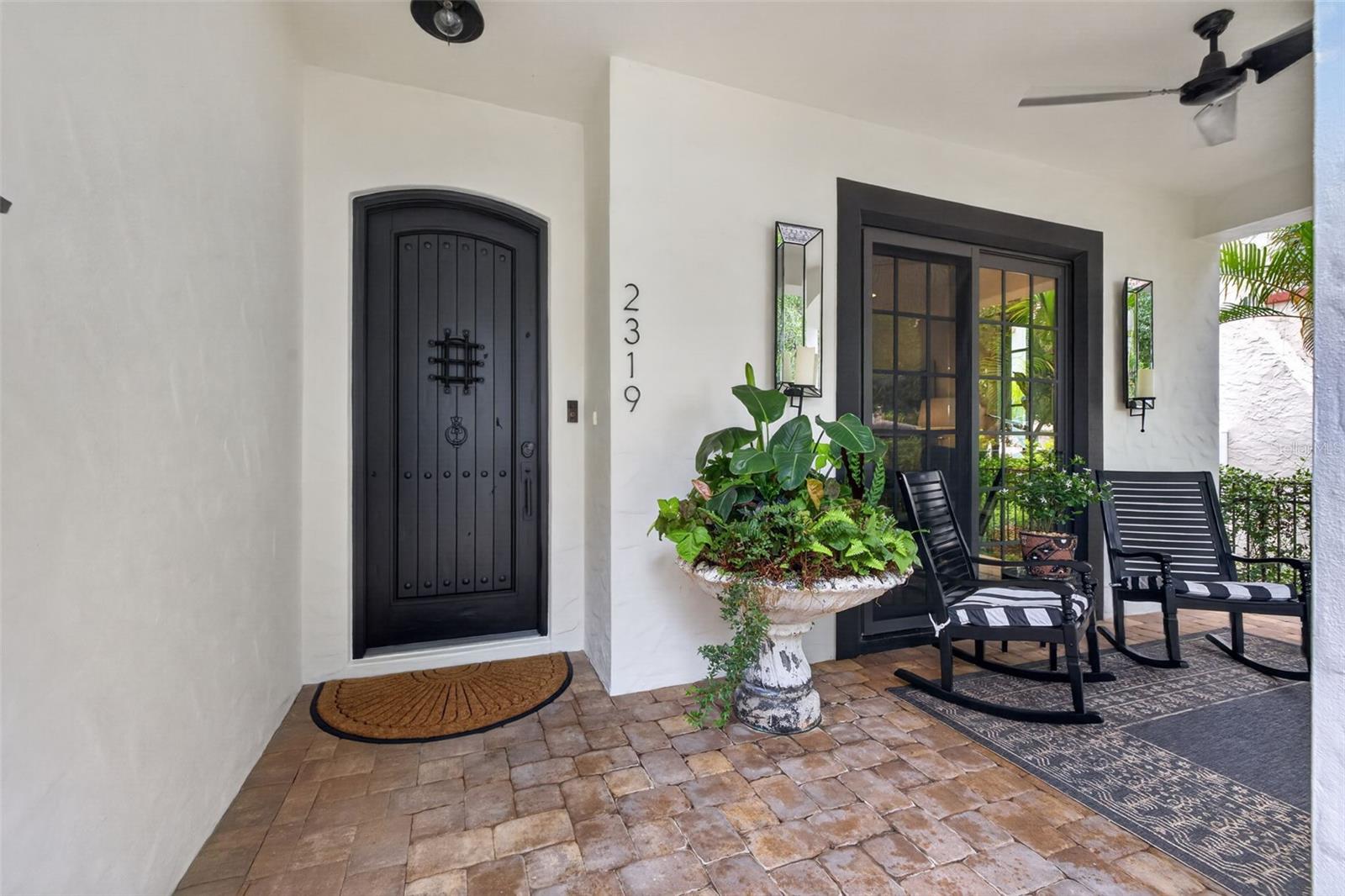 Gorgeous Covered Entry and Porch