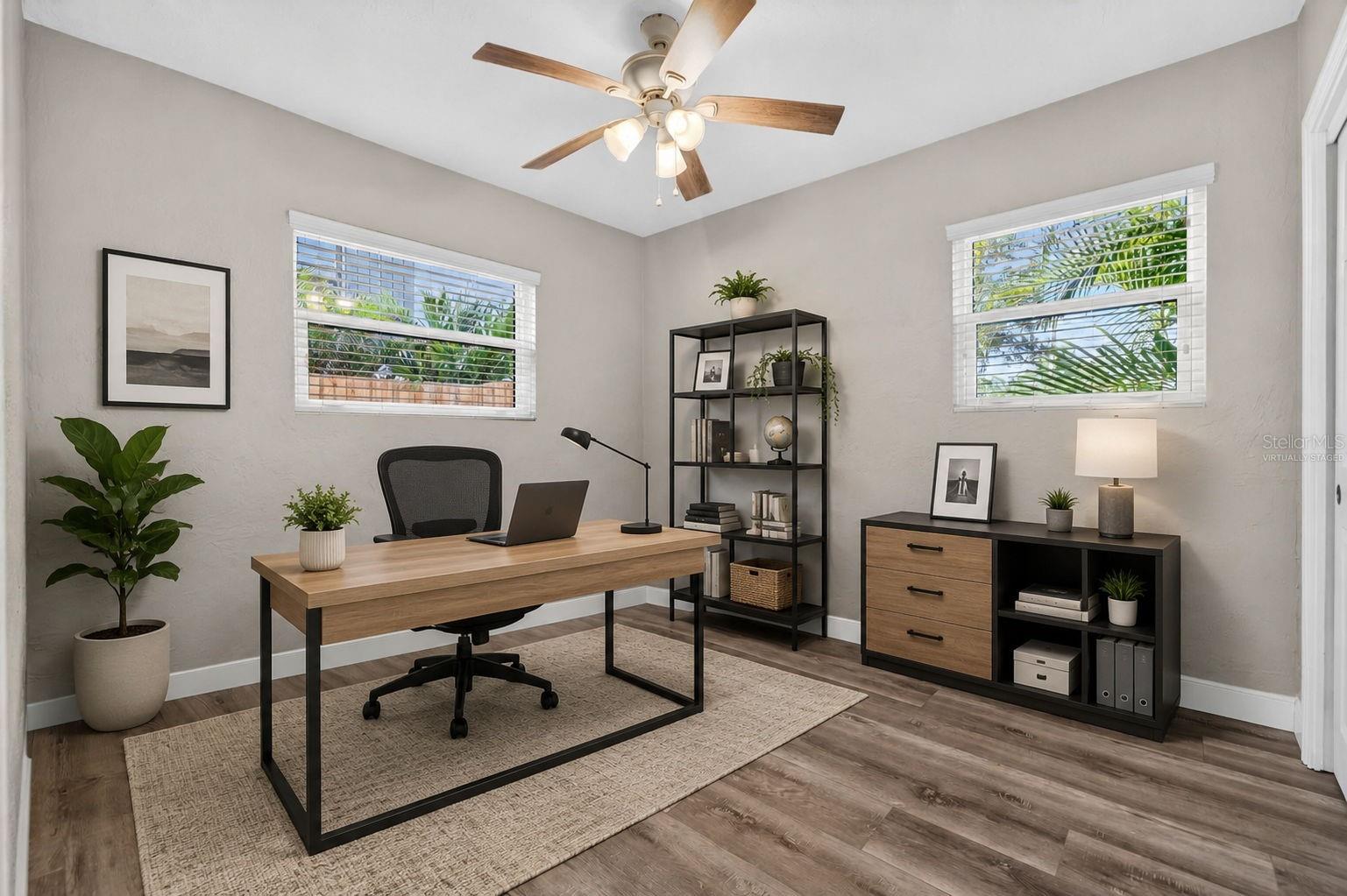 3rd bedroom virtually staged
