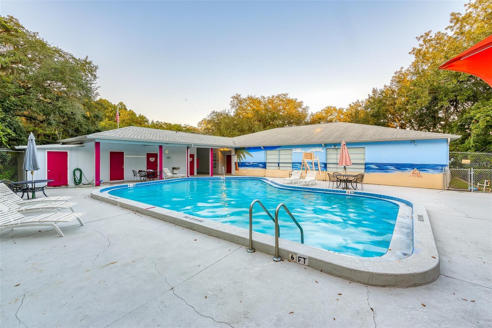 COMMUNITY POOL AND CLUBHOUSE