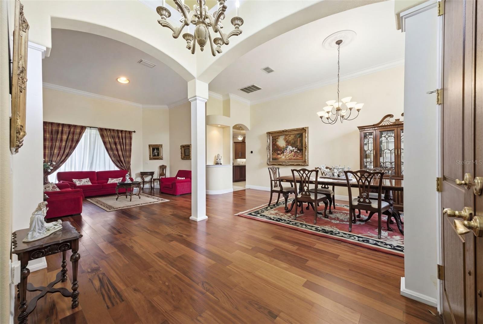 Front Entryway - Formal Dining and Living