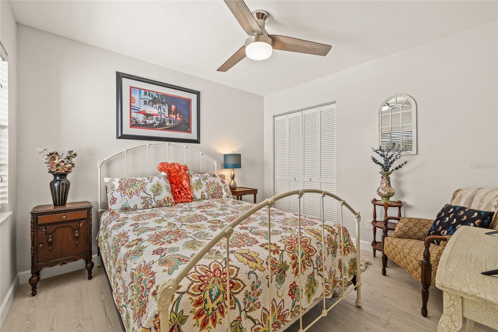 Spacious second bedroom.