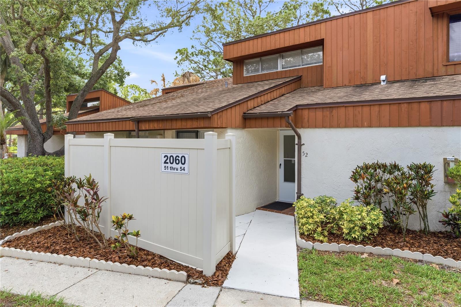 Front walkway entrance