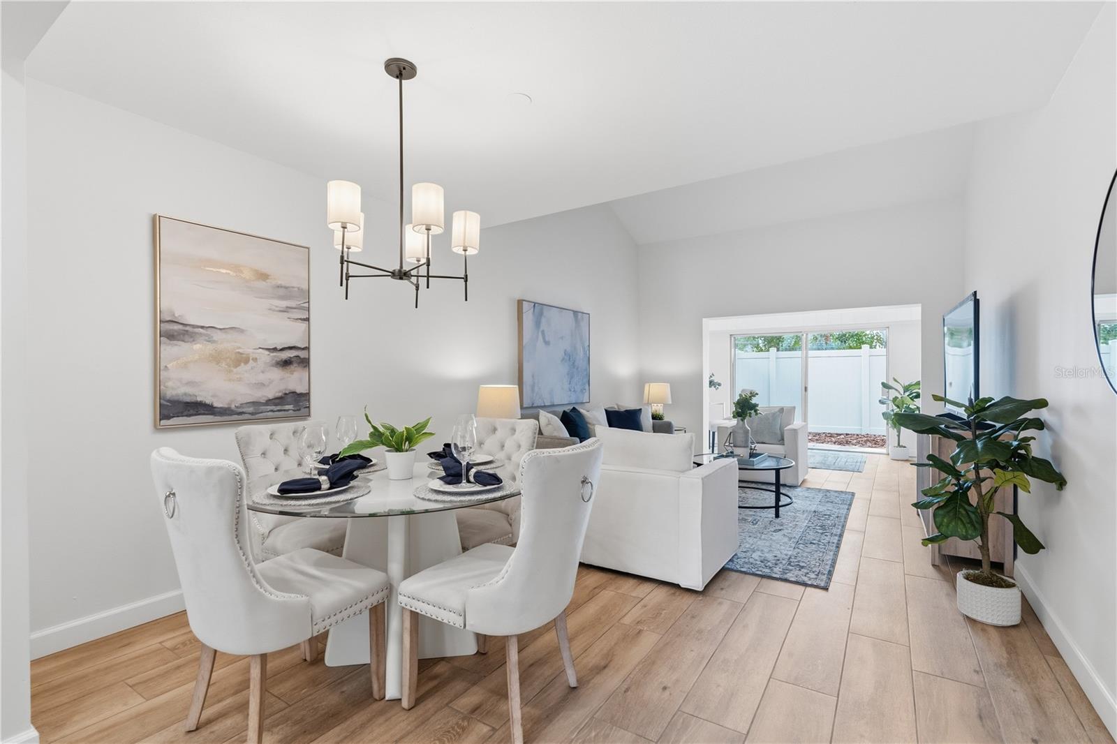 Dining area