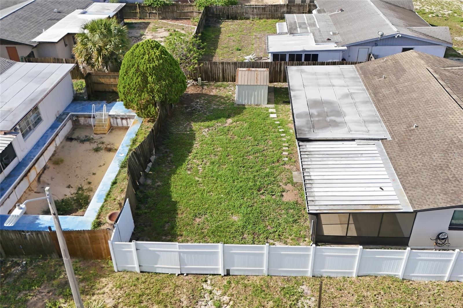 Backyard Aerial View