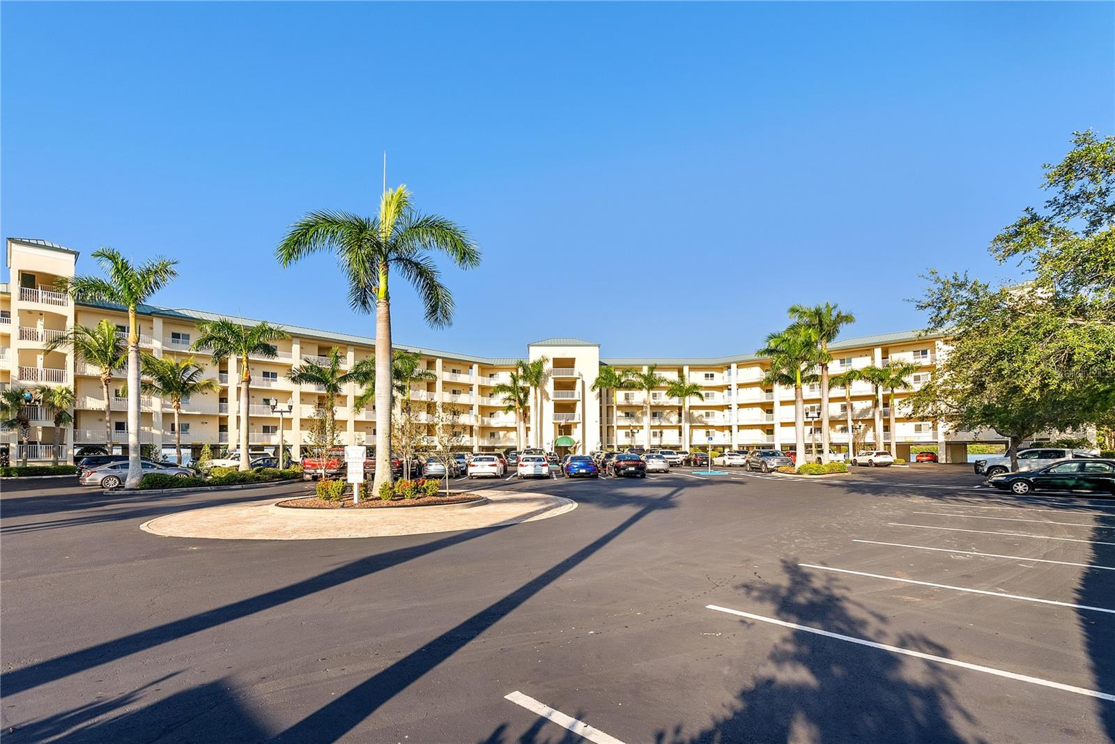 View of Boca Ciega Resort from parking lot