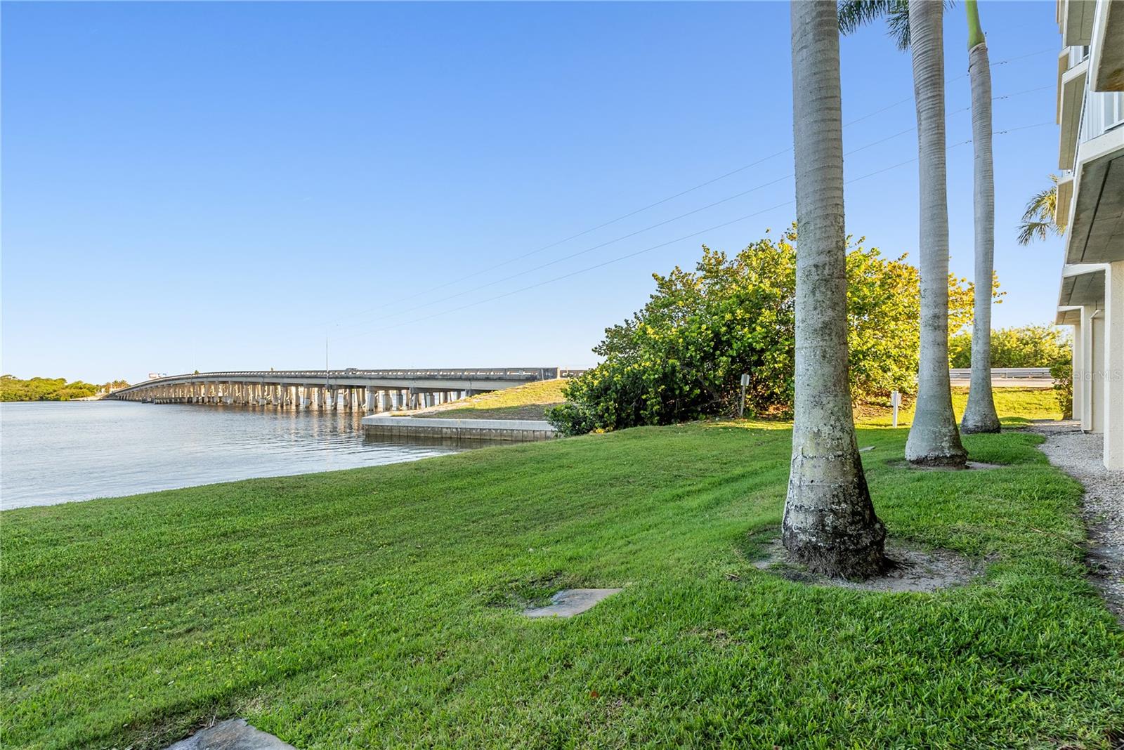 View of Boca Ciega Bay from property