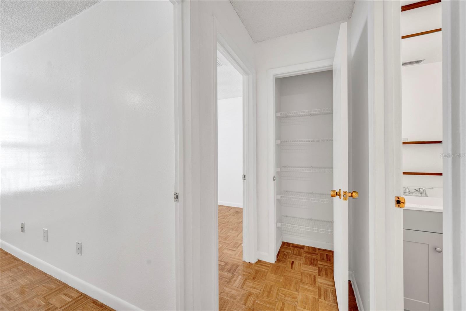Convenient 2nd Floor Linen Closet