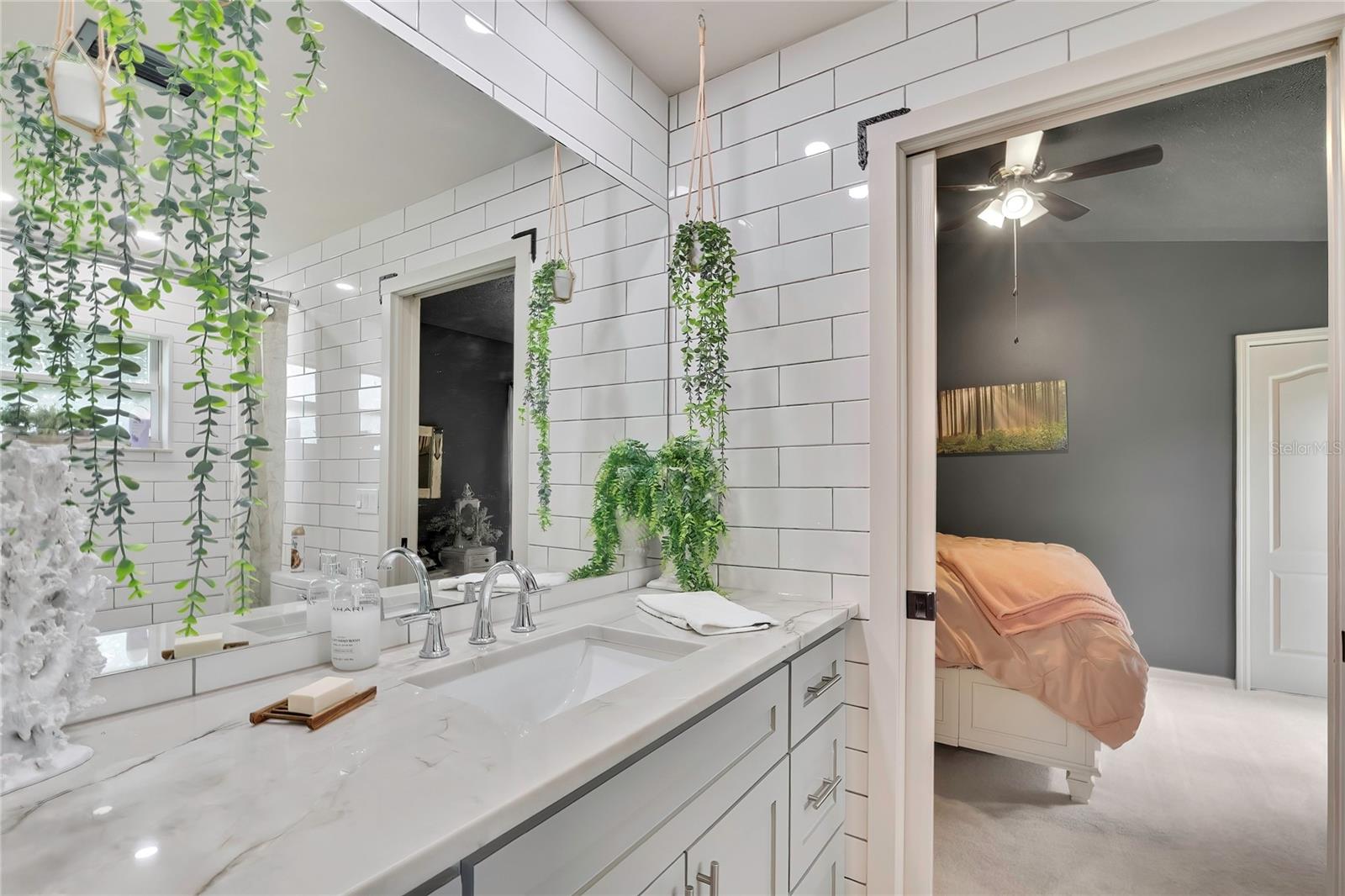 shared JACK & JILL bathroom